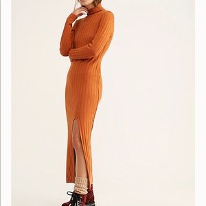 Free People Ribbed Dress